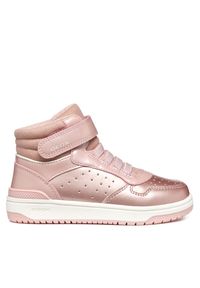 Sneakersy Geox. Kolor: różowy