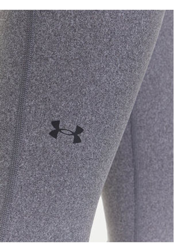 Under Armour Legginsy HeatGear® Armour 1365336 Szary Slim Fit. Kolor: szary. Materiał: syntetyk