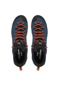 Salewa Trekkingi Wildfire Leather GTX M 61416 Niebieski. Kolor: niebieski. Materiał: skóra, zamsz. Sport: turystyka piesza #4