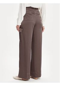 Marella Spodnie materiałowe Khat 2413131131 Brązowy Relaxed Fit. Kolor: brązowy. Materiał: syntetyk #3