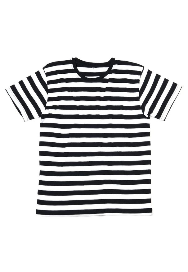 MANTIS - Męska Koszulka W Paski. Kolor: wielokolorowy, niebieski, biały. Wzór: paski. Sport: turystyka piesza