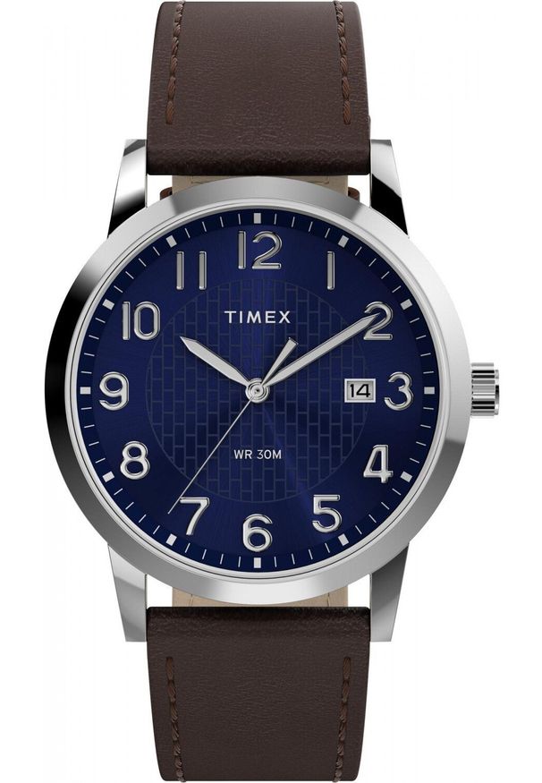 Zegarek Timex Zegarek męski Timex TW2Y67500 brązowy. Kolor: brązowy