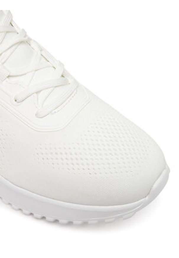 Calvin Klein Sneakersy Eva Runner Sock Mix YM0YM01386 Biały. Kolor: biały. Materiał: mesh, materiał