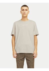 Jack & Jones T-Shirt Archie 12217167 Beżowy Regular Fit. Kolor: beżowy. Materiał: bawełna #3