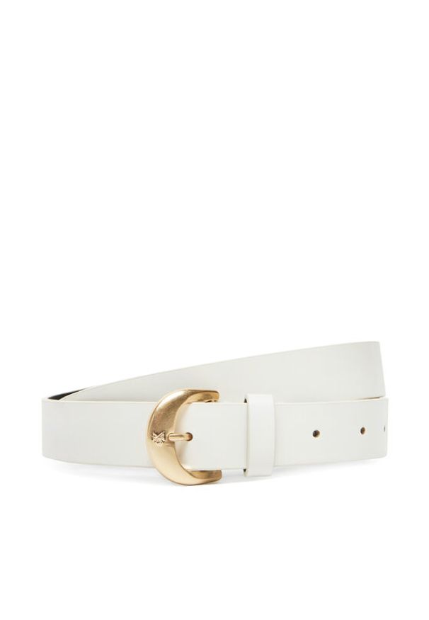 Calvin Klein Jeans Pasek Damski Casual Pin Buckle 25Mm LV04K7015G Różowy. Kolor: różowy. Materiał: skóra