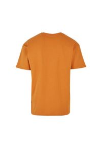 BUILD YOUR BRAND - Ponadwymiarowa Koszulka Dla Dorosłych Unisex Heavyweight. Kolor: pomarańczowy