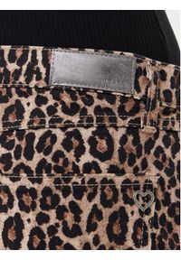 Please Jeansy P3HSDBNC97 Brązowy Straight Fit. Kolor: brązowy