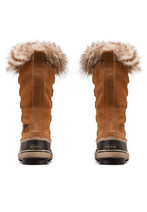 sorel - Sorel Śniegowce Joan Of Arctic™ Wp 2115181224 Brązowy. Kolor: brązowy. Materiał: zamsz, skóra