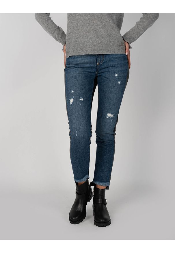 Liu Jo - Liu-Jo Jeansy Straight Fit | U69019 D4388 | Kobieta | Czarny. Okazja: na co dzień. Stan: podwyższony. Kolor: czarny. Styl: casual