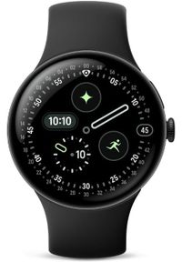 GOOGLE - Google Pixel Watch 4 45MM WiFi Black/Obsidian #1