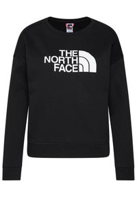 The North Face Bluza Drew Peak Crew NF0A3S4G Czarny Regular Fit. Kolor: czarny. Materiał: bawełna