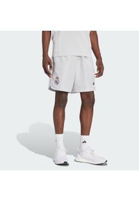 Adidas - Szorty Real Madrid UBP. Kolor: biały, wielokolorowy, szary
