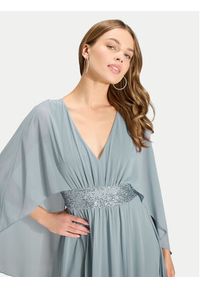 Swing Sukienka wieczorowa 5AI10300 Niebieski Regular Fit. Kolor: niebieski. Materiał: syntetyk. Styl: wizytowy #5