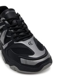 Just Cavalli Sneakersy 78QA3SH6 ZSC49 Czarny. Kolor: czarny. Materiał: materiał #4