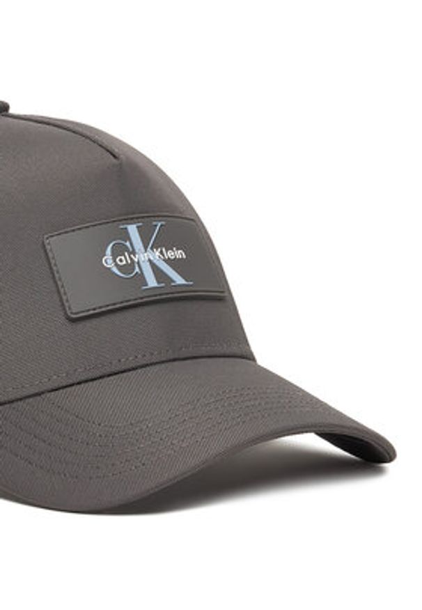 Calvin Klein Czapka z daszkiem Logo LV04D5025G Beżowy. Kolor: beżowy. Materiał: poliester, materiał