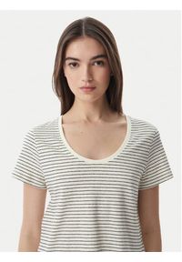 TOMMY HILFIGER - Tommy Hilfiger T-Shirt WW0WW48705 Biały Regular Fit. Kolor: biały. Materiał: bawełna #3