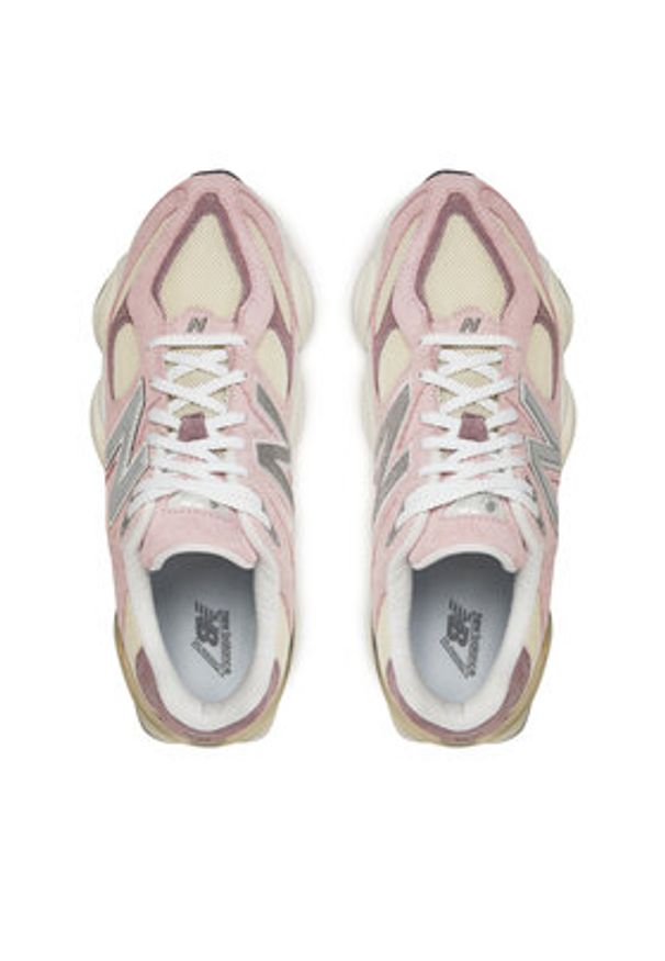 New Balance Sneakersy U9060LBC Różowy. Kolor: różowy. Materiał: zamsz, skóra