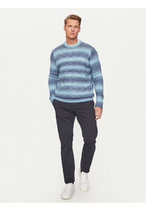 Only & Sons Sweter 22027155 Niebieski Regular Fit. Kolor: niebieski. Materiał: syntetyk