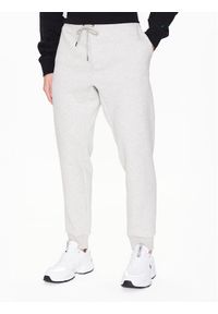Polo Ralph Lauren Spodnie dresowe 710890705003 Szary Regular Fit. Kolor: szary. Materiał: bawełna, dresówka, syntetyk #1