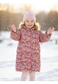 Sinsay - Pikowana kurtka puffer z kapturem - wielobarwny. Typ kołnierza: kaptur #1