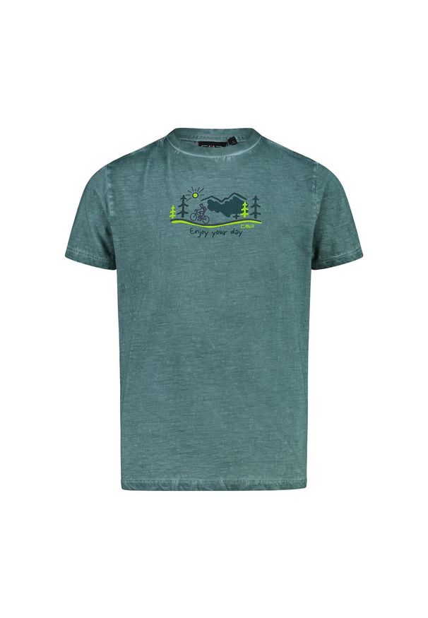 Koszulka dziecięca turystyczna CMP 31T8444. Kolor: zielony