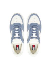 Tommy Jeans Sneakersy Tjm Cupsole Pods EM0EM01579 Biały. Kolor: biały. Materiał: skóra