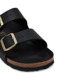 Birkenstock Klapki Arizona Hex 1029493 Czarny. Kolor: czarny. Materiał: skóra #4