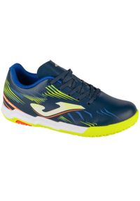 Joma - Buty halowe do piłki nożnej chłopięce, Propulsion Jr 25 PRJS IN. Kolor: niebieski. Sport: piłka nożna