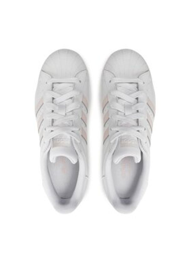 Adidas - adidas Sneakersy Superstar W IE3001 Biały. Kolor: biały. Materiał: skóra. Model: Adidas Superstar