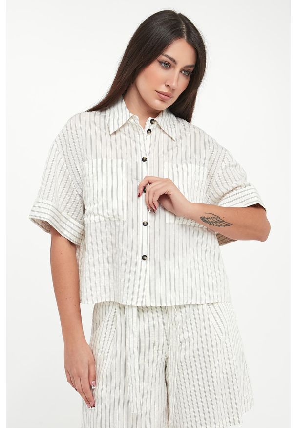 Liu Jo - Koszula damska w paski LIU JO. Wzór: paski
