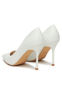 DeeZee Szpilki BK-2628 Biały. Kolor: biały. Materiał: skóra. Obcas: na szpilce #6