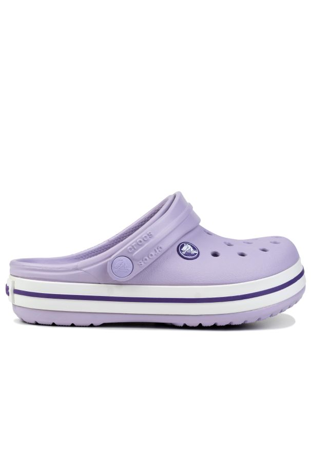 Sandały dziecięce Crocs CROCBAND CLOG K. Kolor: fioletowy. Styl: sportowy