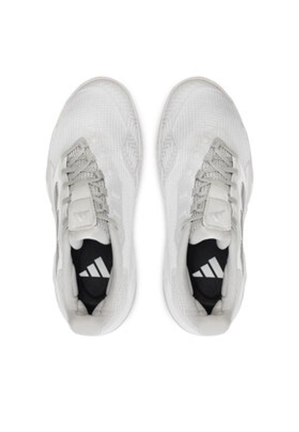 Adidas - adidas Buty do tenisa Barricade 13 Tennis IF0407 Biały. Kolor: biały. Materiał: materiał. Sport: tenis