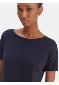 Marella T-Shirt Fervida 2615971021 Granatowy Regular Fit. Kolor: niebieski. Materiał: wiskoza #3