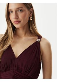 Morgan Sukienka wieczorowa 261-RLOUNA Bordowy Regular Fit. Kolor: czerwony. Materiał: syntetyk. Styl: wizytowy #2