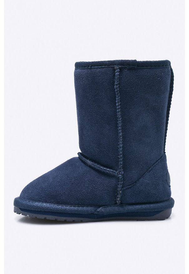 EMU Australia - Emu Australia - Buty dziecięce Wallaby Lo. Kolor: niebieski. Materiał: wełna