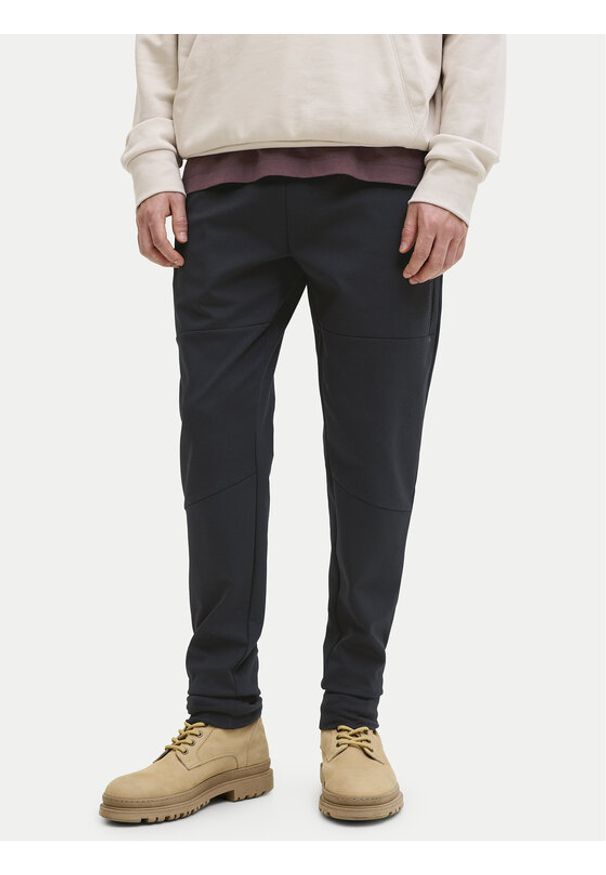 Jack & Jones Spodnie dresowe Gordon 12288623 Czarny Regular Fit. Kolor: czarny. Materiał: syntetyk