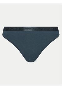 TOMMY HILFIGER - Tommy Hilfiger Komplet 3 par stringów UW0UW04480 Kolorowy. Materiał: bawełna. Wzór: kolorowy #5