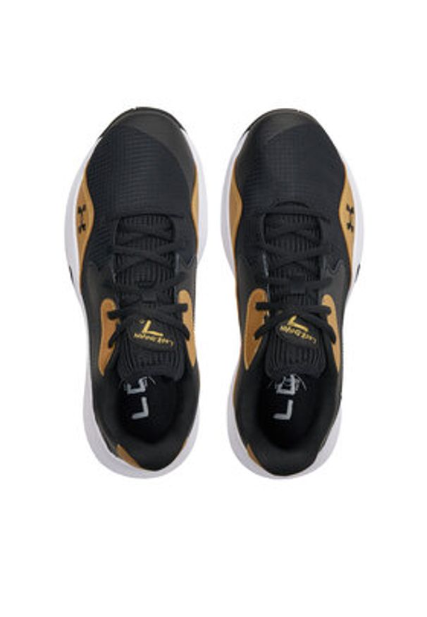 Under Armour Buty do koszykówki UA Lockdown 7 Low 3027646 Czarny. Kolor: czarny. Materiał: materiał. Sport: koszykówka