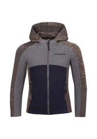 ALPINE PRO - Ciepły i trwały dziecięcy hoodie Alpine Pro Groto 104-110. Typ kołnierza: kaptur. Kolor: zielony. Sezon: jesień, wiosna