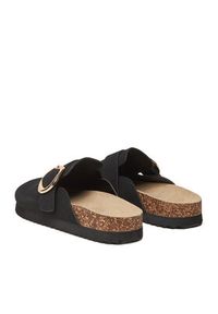 DeeZee Klapki T0613-61 Czarny. Kolor: czarny. Materiał: materiał #7