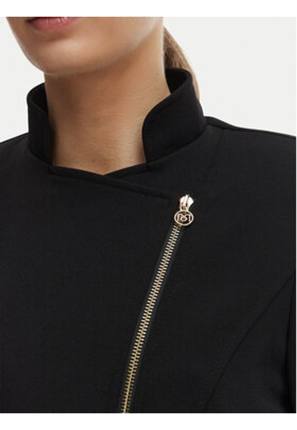 Rinascimento Marynarka CFC0127901003 Czarny Slim Fit. Kolor: czarny. Materiał: syntetyk