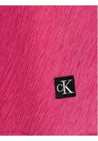 Calvin Klein Jeans Sukienka codzienna IG0IG02484 Różowy Regular Fit. Okazja: na co dzień. Kolor: różowy. Materiał: syntetyk. Typ sukienki: proste. Styl: casual #3