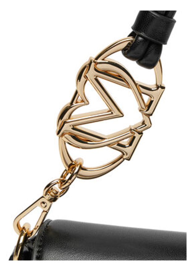 Love Moschino - LOVE MOSCHINO Torebka JC4049PP1MLF0000 Czarny. Kolor: czarny. Materiał: skórzane