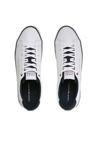 TOMMY HILFIGER - Tommy Hilfiger Tenisówki Th Hi Vulc Core Low Mesh FM0FM04685 Biały. Kolor: biały. Materiał: materiał, mesh #2