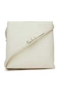 Calvin Klein Torebka Ck Bucket Bag_Tex K60K613179 Biały. Kolor: biały. Materiał: skórzane #4