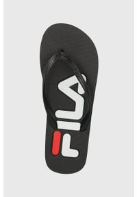 Fila japonki TROY ZEPPA damskie kolor czarny na płaskim obcasie. Kolor: czarny. Materiał: materiał. Obcas: na obcasie. Wysokość obcasa: niski #3