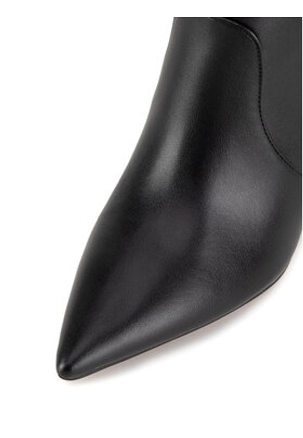 Nine West Botki BYCCC05 Czarny. Kolor: czarny. Materiał: materiał, syntetyk