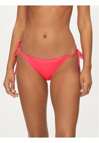 Guess Dół od bikini E4GO00 MC044 Różowy. Kolor: różowy. Materiał: syntetyk