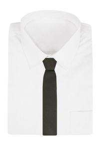 Krawat Męski - Chattier - Czekoladowy Brąz, Drobny Wzór. Kolor: brązowy, wielokolorowy, beżowy. Materiał: tkanina. Styl: klasyczny, wizytowy, elegancki